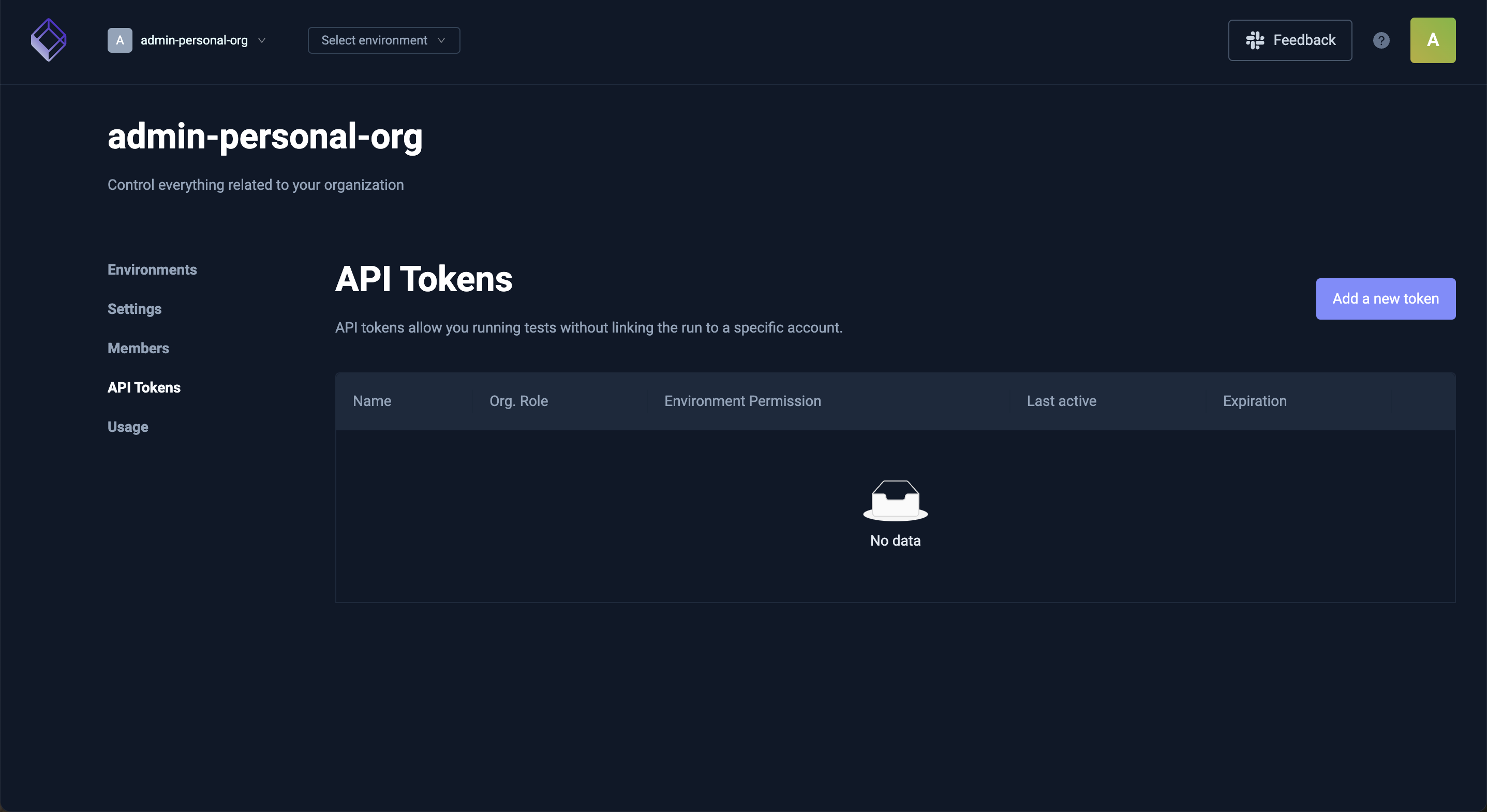 API Tokens