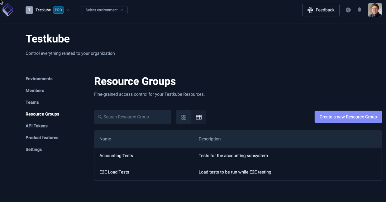 Resource Groups Overview